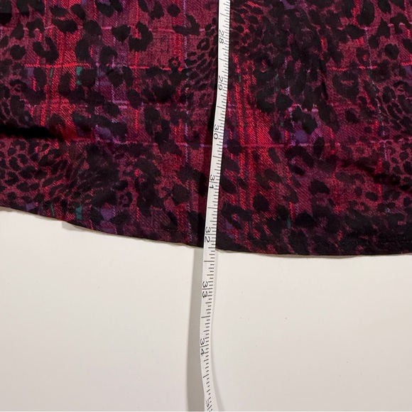 Torrid Women’s Red and Purple Leopard Print Sleeveless Blouse NWT Size 4X - Picture 8 of 12